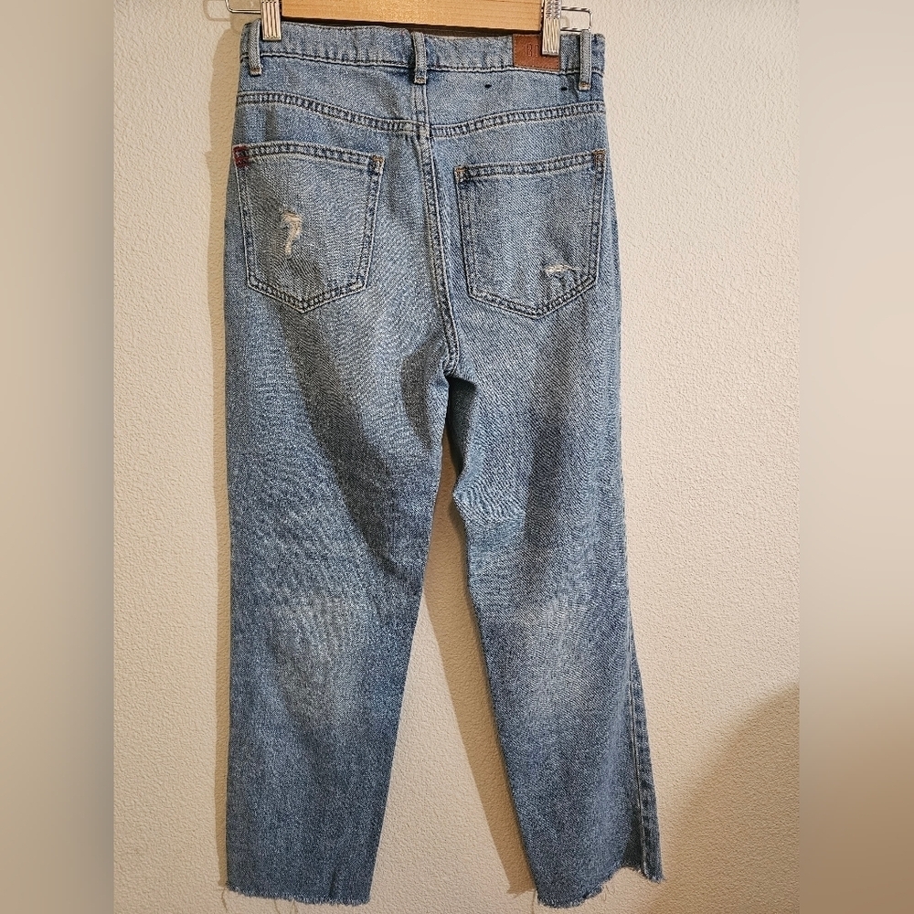 BDG Jeans 26 Blue Slim Straight Distressed - Picture 6 of 10
